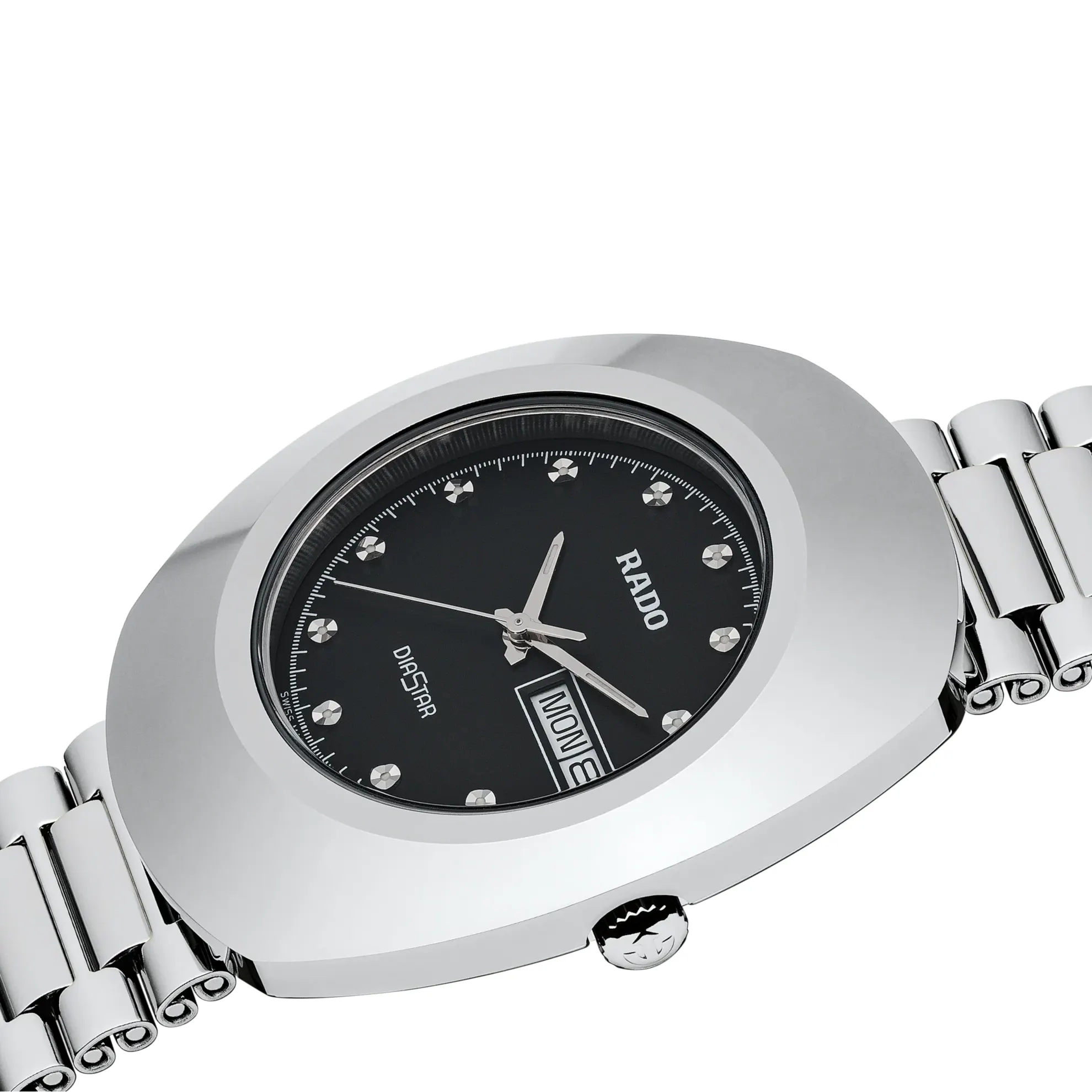 Rado DiaStar Quartz Original Black Dial Men's Watch- R12391153